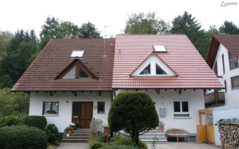 Steinreinigung Hof nachher
